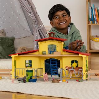 Schleich Velká stáj se zvířaty a příslušenstvím 42605 1629kč